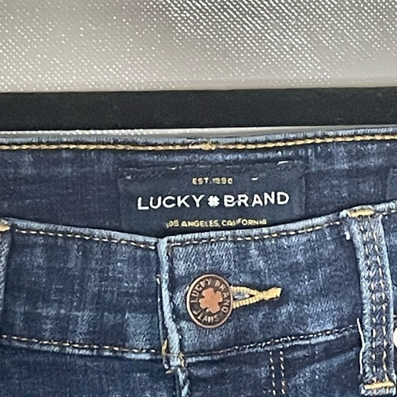 Lucky Brand Ava Mid-Rise Skinny Crop Jean Size 0/25 - Picture 4 of 11